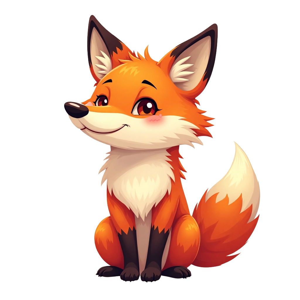 Cute Fox Character